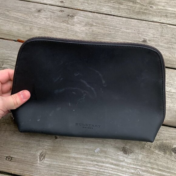Burberry Beauty Makeup Bag Black - Picture 1 of 9